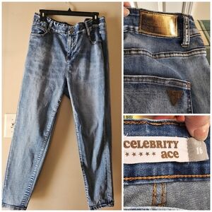 Celebrity Ace High-Rise Medium Wash Skinny Jeans - Size 16